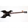 Custom ESP LTD AX-104 4 String Black Electric Bass Guitar