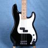 Custom Fender Standard Precision Bass Guitar - Black MX16746713 #1 small image