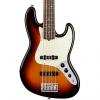 Custom Fender American Pro Jazz V Electric Bass, 5-String (Rosewood Fingerboard), 3-Color Sunburst