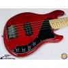 Custom Squier Deluxe Dimension Bass V Maple Fretboard 5-String Electric Bass CRT Finish, NEW! #36996