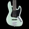 Custom Fender Deluxe Active Jazz Bass with Rosewood Fingerboard - Surf Pearl with Gig Bag
