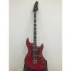 Custom Hofner Galaxie Four String Electric Bass Guitar in Metallic Red