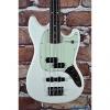Custom Brand New Fender Offset Series Mustang Bass PJ Olympic White #1 small image