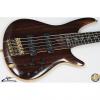 Custom Ibanez SR1905E Premium 5-String Electric Bass w/ Gig Bag Natural NEW #34346