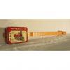 Custom CANJO / Strumstick / Diddly Bow / Cigar Box Guitar with Rail Road Graphics by Uncle Buck