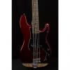 Custom Squier Affinity Series PJ Bass Guitar in Metallic Red #1 small image