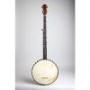 Custom Vega  Regent 5 String Banjo (1925), ser. #66404, black hard shell case.
