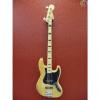 Custom Fender Deluxe Active Jazz Bass Ash, Natural, Gig Bag Included #1 small image
