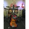 Custom Squier Deluxe Active Jazz V Bass 3 Color Sunburst #1 small image