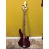 Custom 2005 Yamaha RBX170 4-String Electric Bass Guitar-Red Color