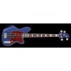 Custom Ibanez TMB300 Talman 300 Electric 4-String Maple Neck Bass Guitar Navy Metallic