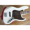 Custom Fender MIJ  66RI Big Block Jazz Bass, USA Pickups and CTS Pots.  2013 Aged White NOS #1 small image