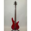Custom Ibanez SR505 Soundgear 5-String Bass Trans Red Finish - Previously Owned #1 small image