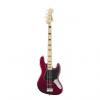 Custom Squier (Fender) Vintage Modified Jazz Bass '70's Candy Apple Red Electric Bass #1 small image