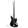 Custom Fender Squier Vintage Modified Jaguar Special Rosewood FB Electric Bass Black - 0328900506 #1 small image