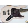 Custom Fender Flea Jazz Bass w/ Gig Bag, Roadworn Shell Pink, Rosewood FB, NEW! #34925