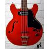 Custom Vintage 1970s Electra Japan Hollowbody Bass Red