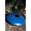 Custom Idiopan Dominus 14-Inch Tunable Steel Tongue Drum with Pickup - Oceanic Blue #1 small image