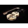 Custom DIY Electric Bass Guitar Kit Set-In Neck Flamed Maple Veneer Top #1 small image