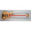 Custom Elrick Handcarved e-volution 4-String Bass Guitar, Gold Series, Pink Ivory Fretless Fingerboard