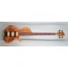 Custom Elrick Handcarved e-volution 4-String Bass Guitar, Platinum Series, Bubinga Fingerboard #1 small image