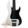 Custom Brand New Fender Deluxe Active Precision Bass Special Rosewood Fingerboard in Olympic White Demo