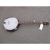 Custom J Reynolds 5 str4ing banjo package deal Brown Mahogany #1 small image