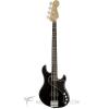 Custom Fender Deluxe Dimension Rosewood Fingerboard 4 String Electric Bass Guitar Black - 142600306 #1 small image