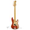 Custom Fender '50s Precision Maple Fingerboard Electric Bass Guitar Fiesta Red - 131702340 - 717669377885 #1 small image