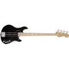 Custom Fender American Deluxe Dimension Bass IV (Black, Maple Fingerboard)