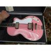 Custom Hofner Club Bass 500/2 Custom Shop Bubblegum Pink