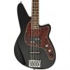 Custom Reverend Decision Electric Bass, Midnight Black #1 small image