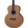 Custom Dean Guitars Eabcl Lefty Acoustic-Electric Bass - Natural #1 small image