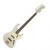 Custom Squier Classic Vibe Jazz Bass '60s Rosewood Fingerboard Inca Silver with Matching Headcap