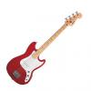 Custom Squier Bronco Bass Guitar Torino Red