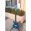 Custom Aria Pro II CBS-450 1982 Electric blue sparkle P Style Bass #1 small image