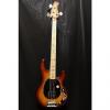 Custom Sterling by Music Man Ray 34QM-HB-M Electric Bass Guitar &amp; Gig Bag #3071 #1 small image