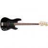 Custom Squier Affinity PJ Bass Guitar Black