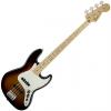 Custom Fender Standard Jazz Bass Guitar Maple Brown Sunburst