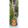 Custom 1960's Sekova Hollow Body Bass Guitar Hofner 500 Copy REDUCED PRICE #1 small image