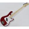 Custom G&amp;L USA Custom LB-100 Empress Body Electric Bass in Clear Red! Under 7 lbs!