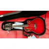 Custom Ovantion MM68AXCCB Mandolin Acoustic/ Electric Cherry Burst with FREE Case