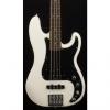 Custom Fender Deluxe Active Precision Bass Rosewood Olympic White
