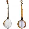 Custom Gold Tone CC-100+ Cripple Creek Banjo (Five String, Vintage Brown)