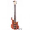 Custom Roscoe SKB Standard Plus 4 String Electric Bass Guitar, Swamp Ash Body Cocobolo Top, Bartolini H013