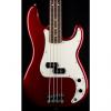 Custom Fender Standard Precision Bass, Rosewood Fingerboard, Candy Apple Red, 3-Ply Parchment Pickguard