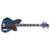 Custom Ibanez Talman TMB2000 Prestige Electric Bass Guitar (Blue Zilcon Low Gloss) Used #1 small image
