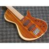 Custom Ziegenfuss USA Custom Single-Cut 4 String Bass! Koa! w/roadcase #1 small image