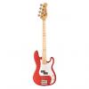 Custom Jay Turser JTB-400M Series Electric Bass Guitar, Candy Apple Red