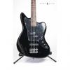 Custom Brand New Squier Vintage Modified Jaguar Bass Special SS (Short Scale) Black #1 small image